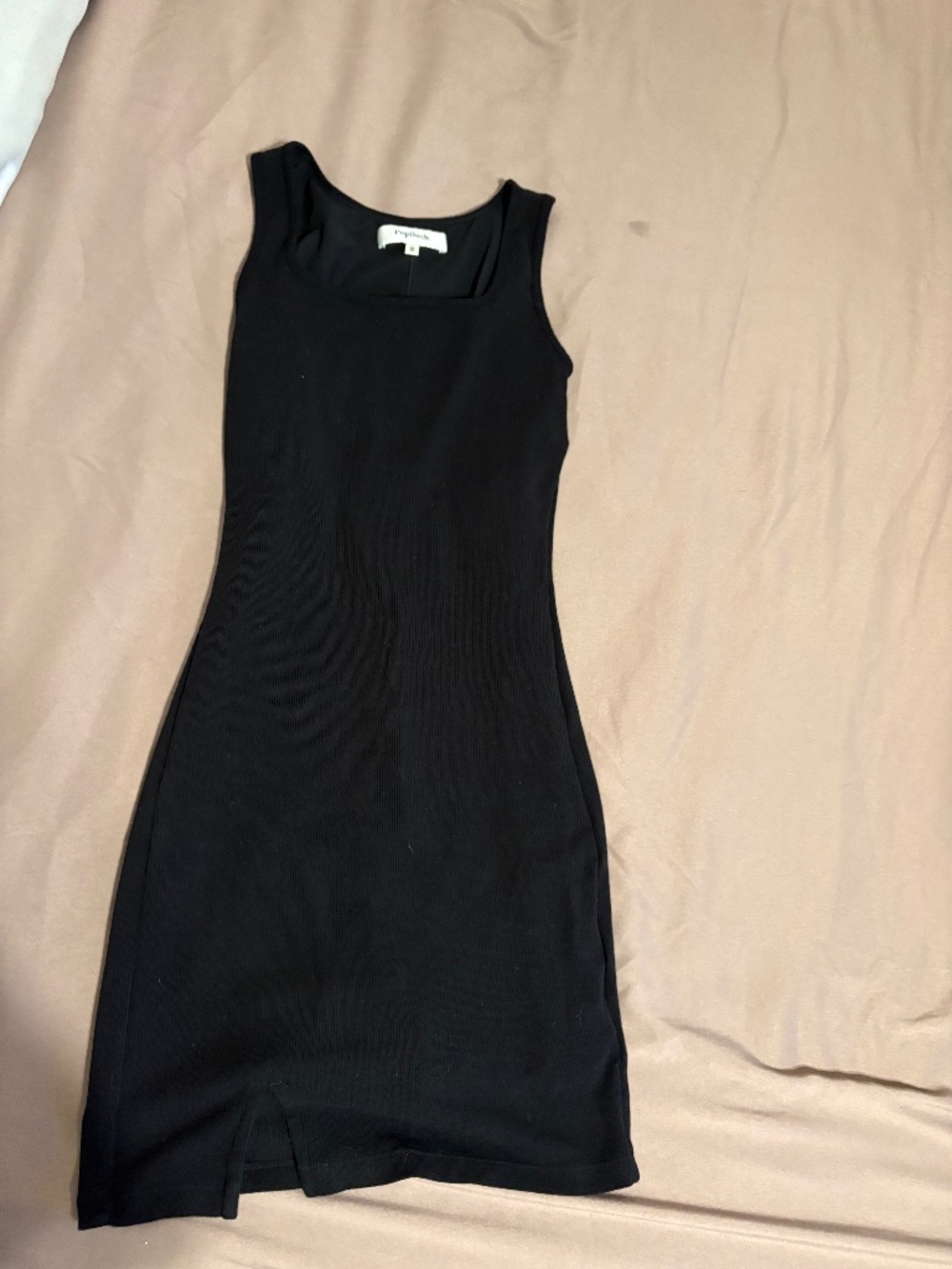 Popilush mini black dress